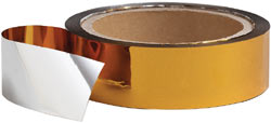 Bird Deterrent Gold/Silver Flash Tape - 1" x 290 ft. roll